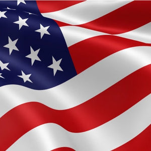 2 1/4 X 4 Nylon USA Flag